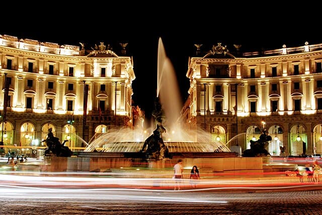 Las 10 fuentes más bonitas de Italia 5 Fontana delle Naiadi