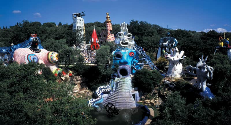 10 Monumentos Ocultos de Italia que Vale la Pena Descubrir 4 Il Giardino dei Tarocchi