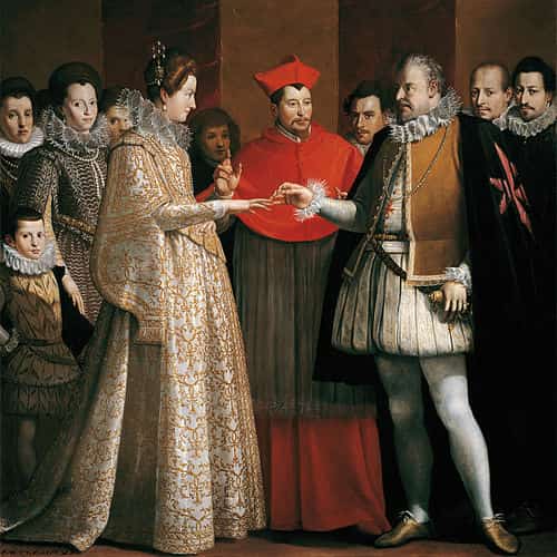 El Centro Histórico de Florencia como Patrimonio de la Humanidad 2 Boda de María de Médici con Enrique IV de Francia