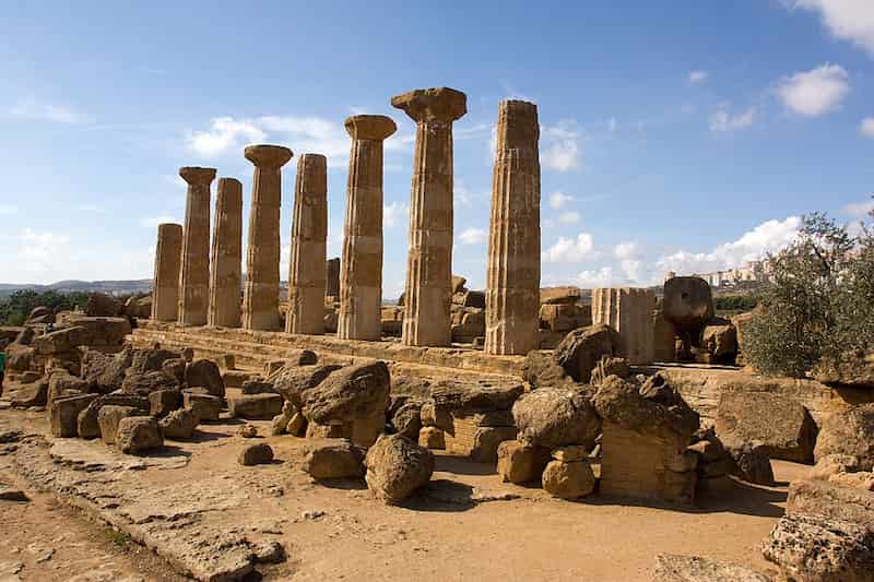 Templos de Agrigento: Guía del Valle de los Templos en Sicilia 4 Templo de Hércules