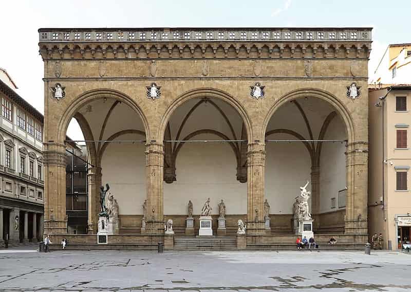 La Loggia dei Lanzi: Escultura al Aire Libre en el Corazón de Florencia 1 Loggia dei Lanzi
