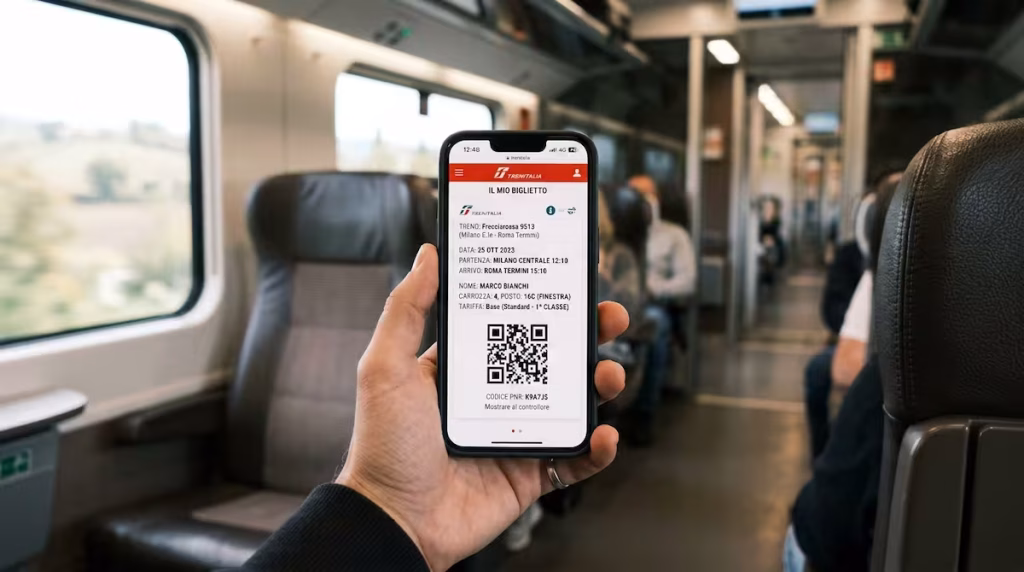Guía del tren en Italia: Trenitalia, el tren de alta velocidad 2 reserva en la app de tren italia